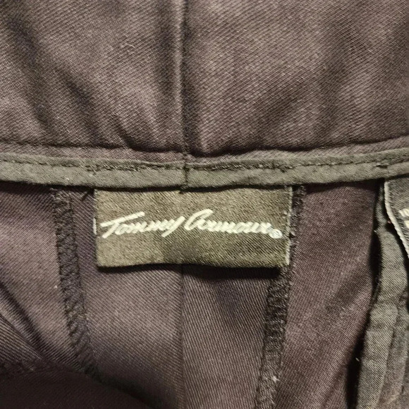 Tommy Armour Men's Size 36 Black Golf‎ Shorts Chino Pleated With Pockets - Picture 5 of 9